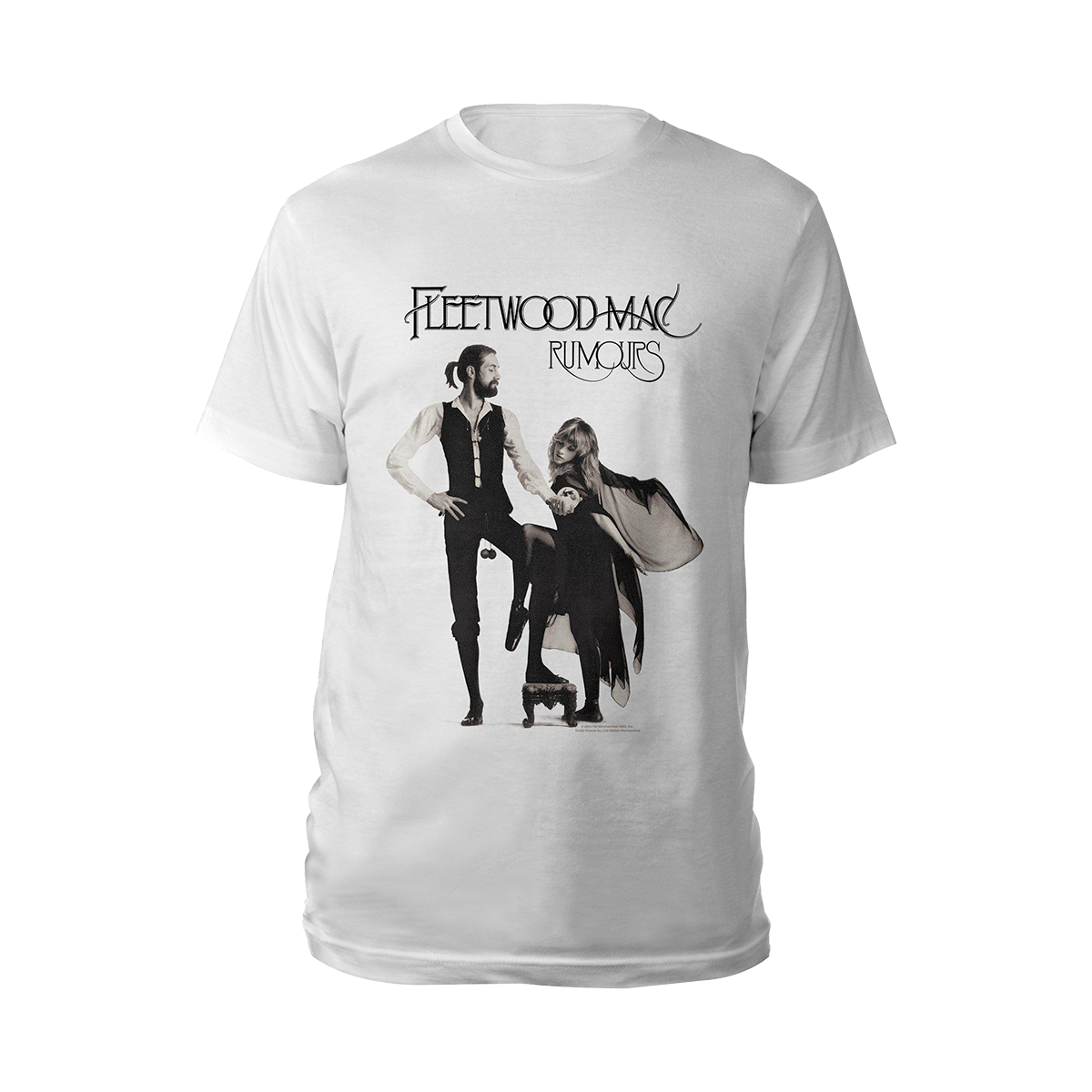 Rumours Tee White Fleetwood Mac US