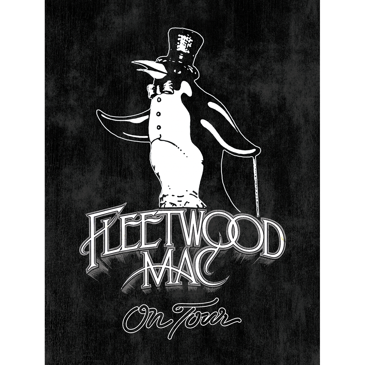 Fleetwood Mac Beveled Penguin Poster